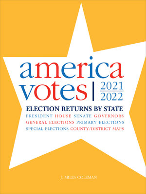 cover image of America Votes 35